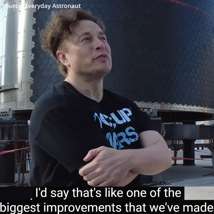 Elon Musk changed his rocket design after listening to YouTubers