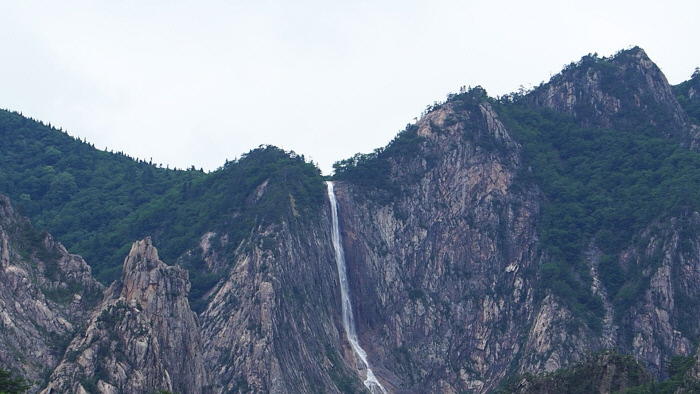 설악산 토왕성 폭포