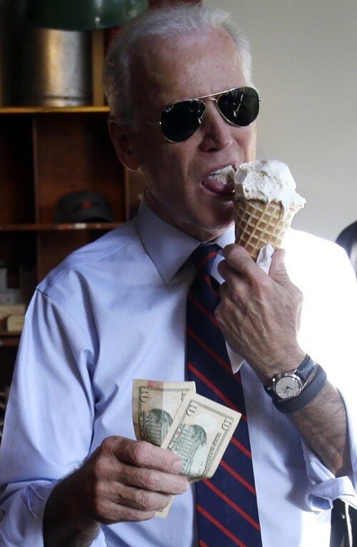 Dinner menu for Biden this time