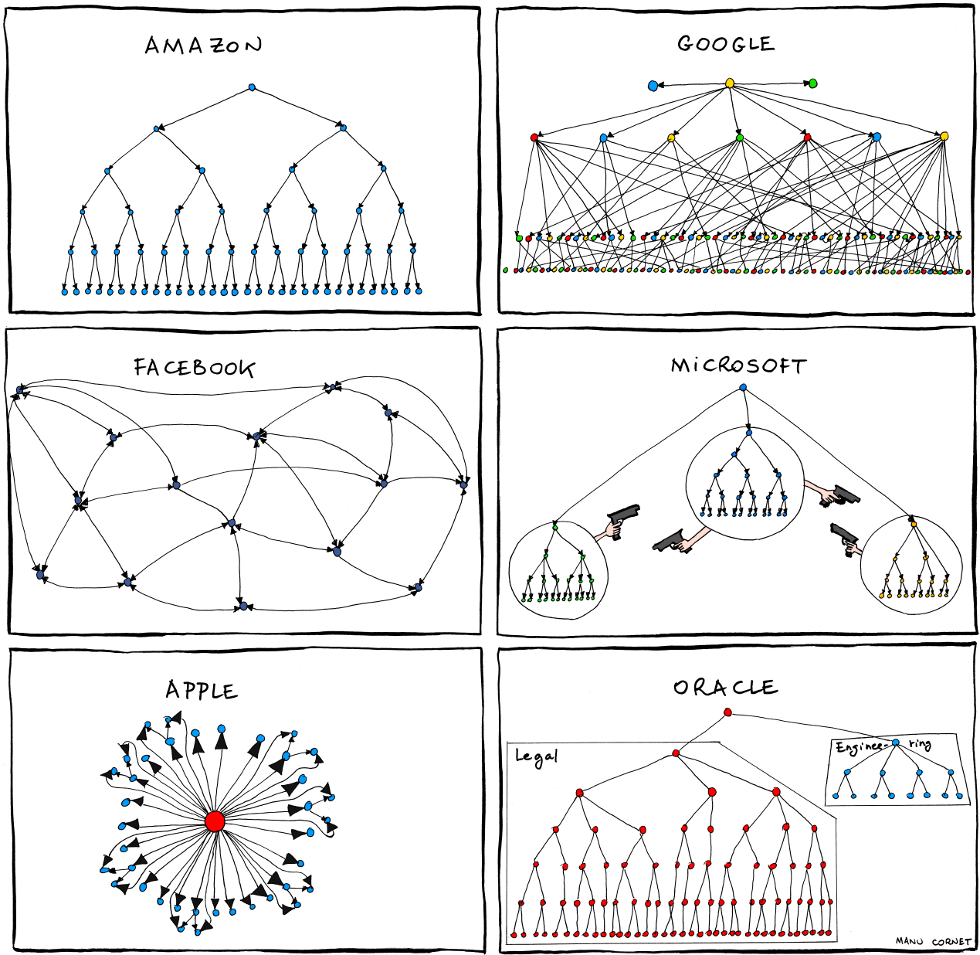 The internal structure of American IT companies.jpg