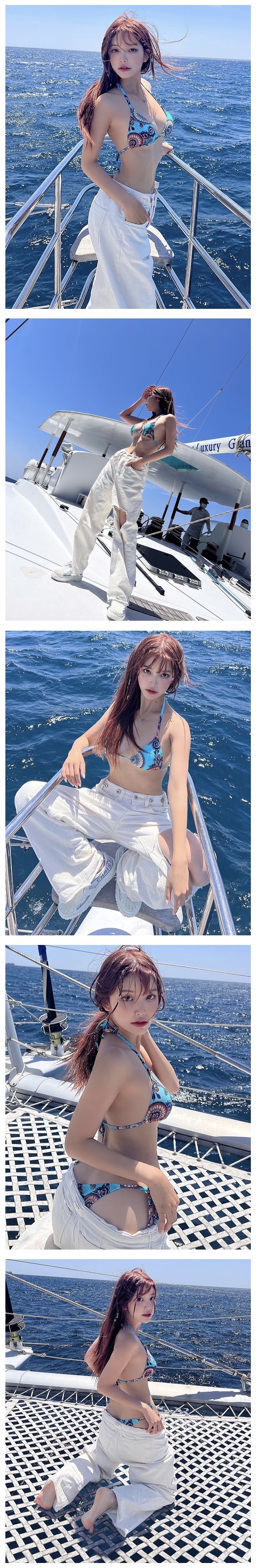 A girl I want to go on a yacht with