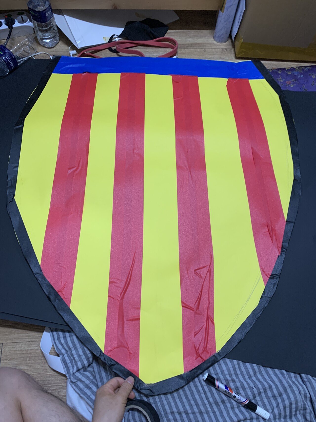 I dressed up as the emblem of Valencia CF