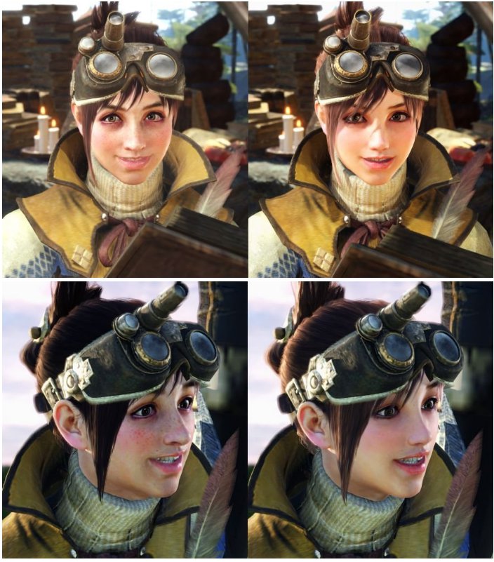 Western game female character vs. Japanese game female character updateJPG