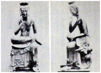 a Goguryeo painting and a statue of Ban, a masterpiece of Silla or Baekje