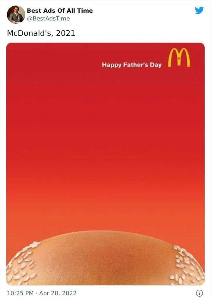 McDonald’s Father’s Day commercial Charles's Issue & Humor