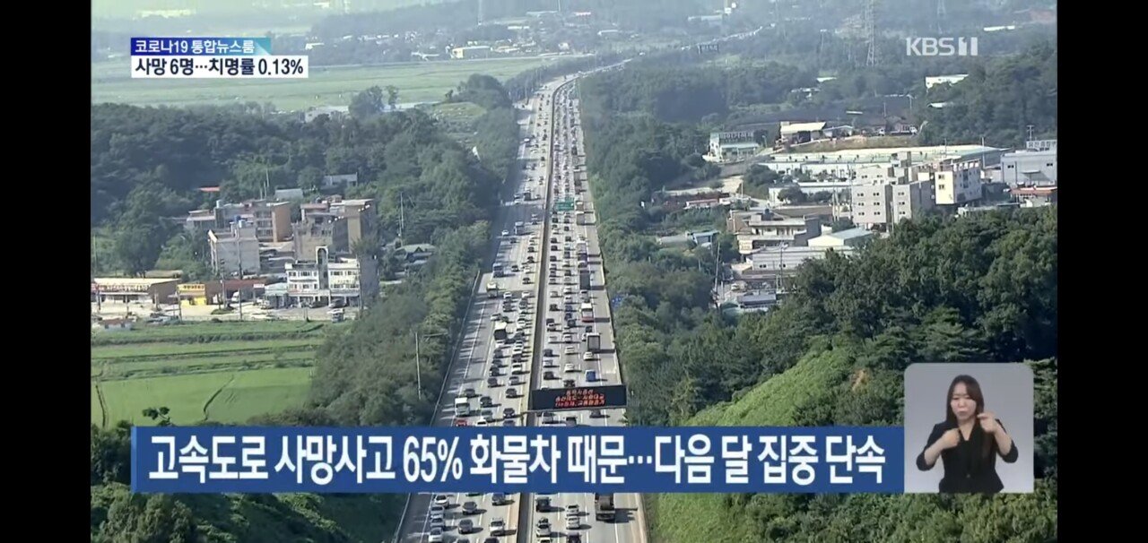 고속도로 사망사고 65%는