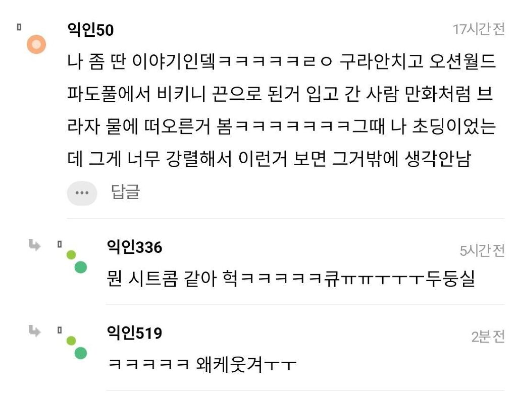 워터파크에 이런 수영복 입고 가면 대참사 날까?