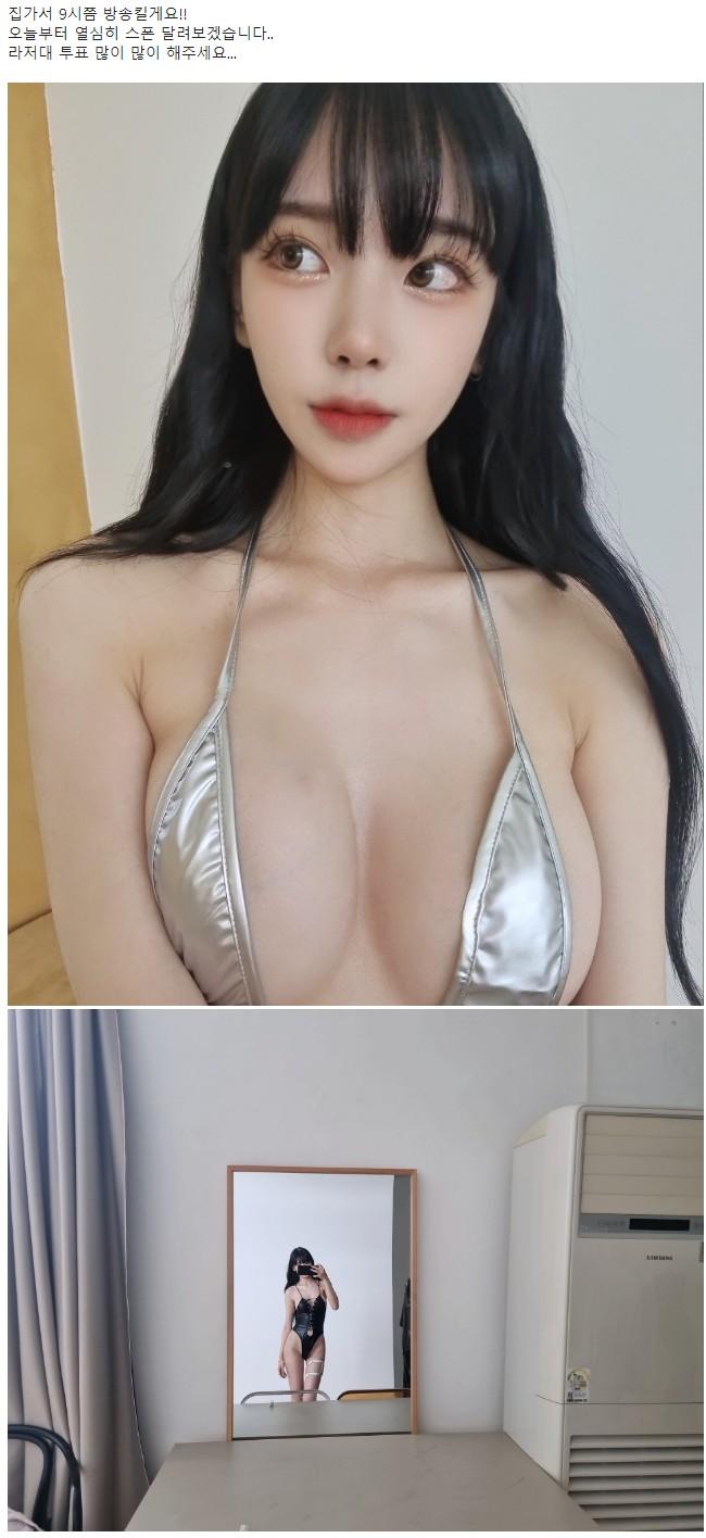 기룡이가 공지에 올린 비키니 ㅗㅜㅑ