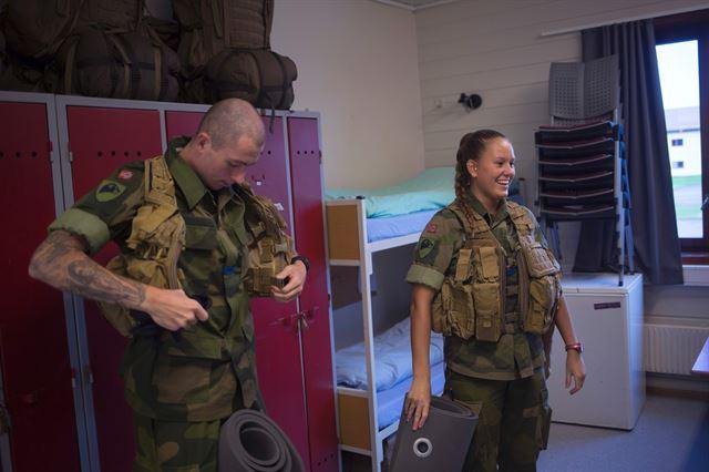 노르웨이 여성징병 실시 후 모습