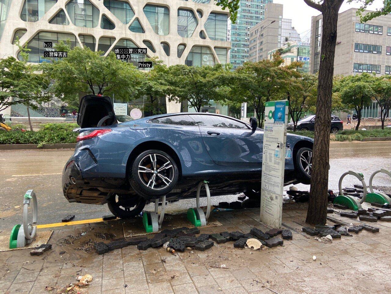 江南駅近くの振興交差点現在の状況