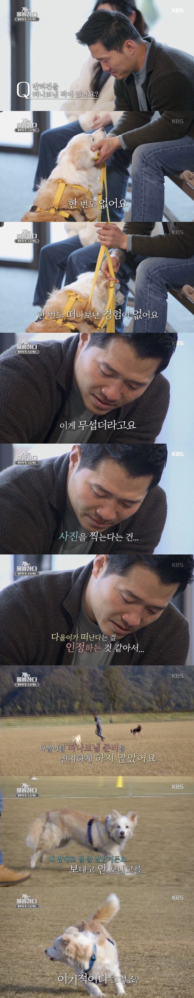 Kang Hyungwook, who was ready to let his pet leave after being judged to have a time limit