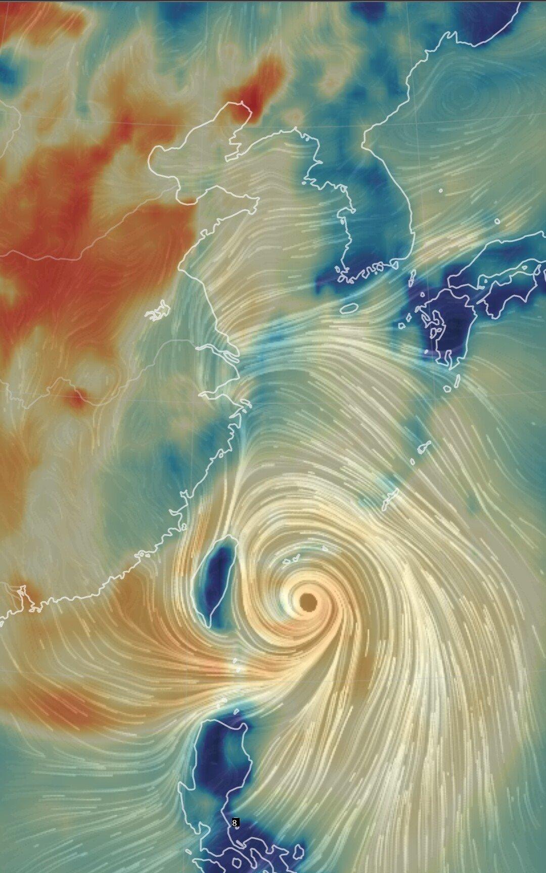 現時刻台風位置PM2.5PM2.5