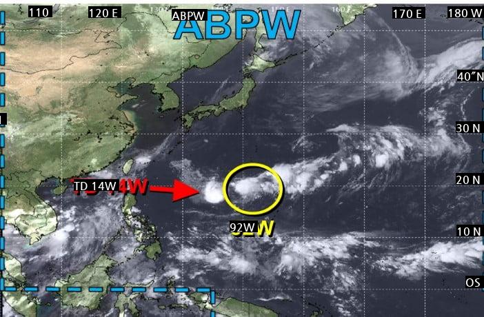 台風がまた発生したようです。