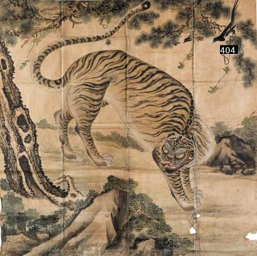 朝鮮時代に虎を捕まえると意外に受け取ることになる。