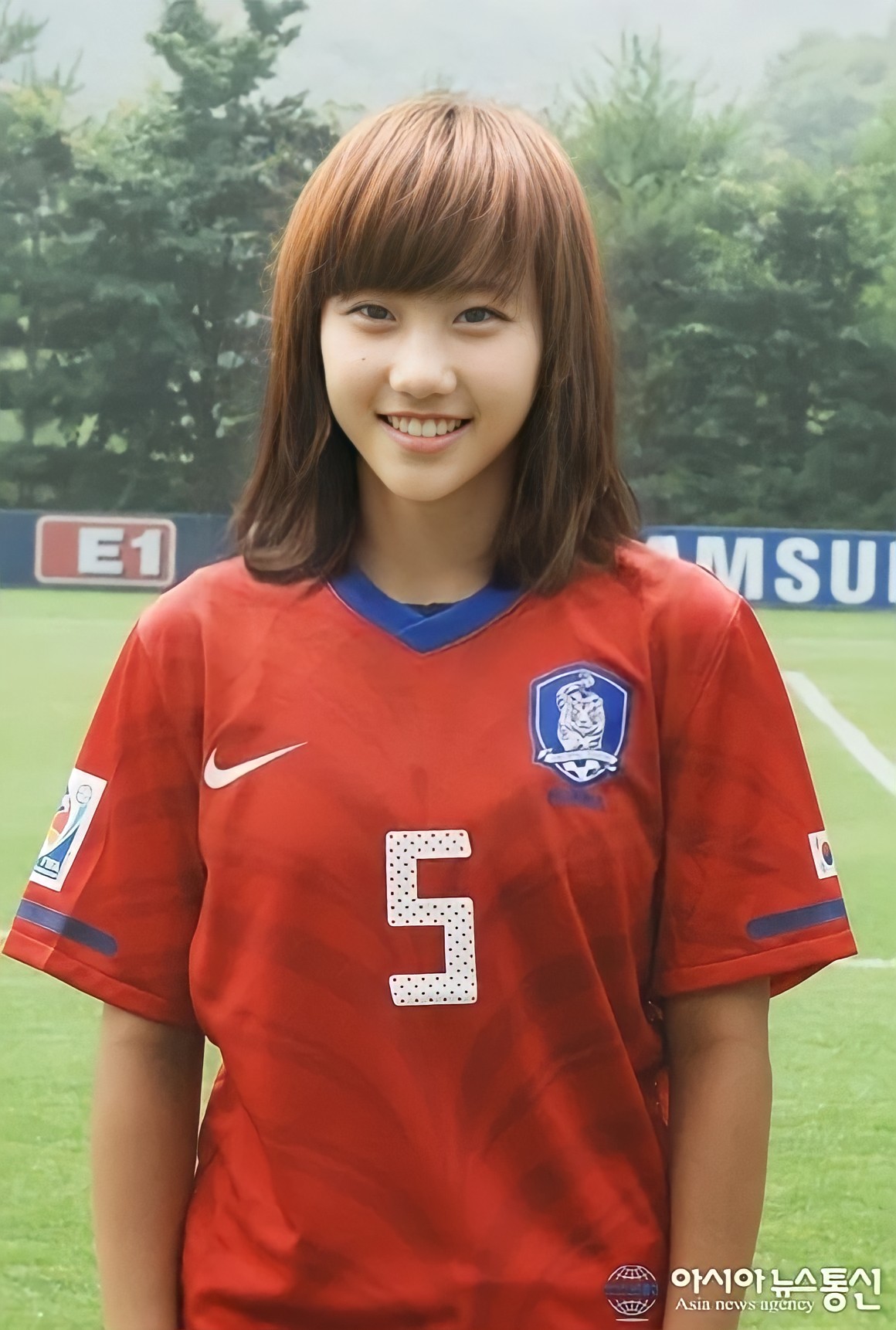 女子サッカーイム·ソンジュ選手