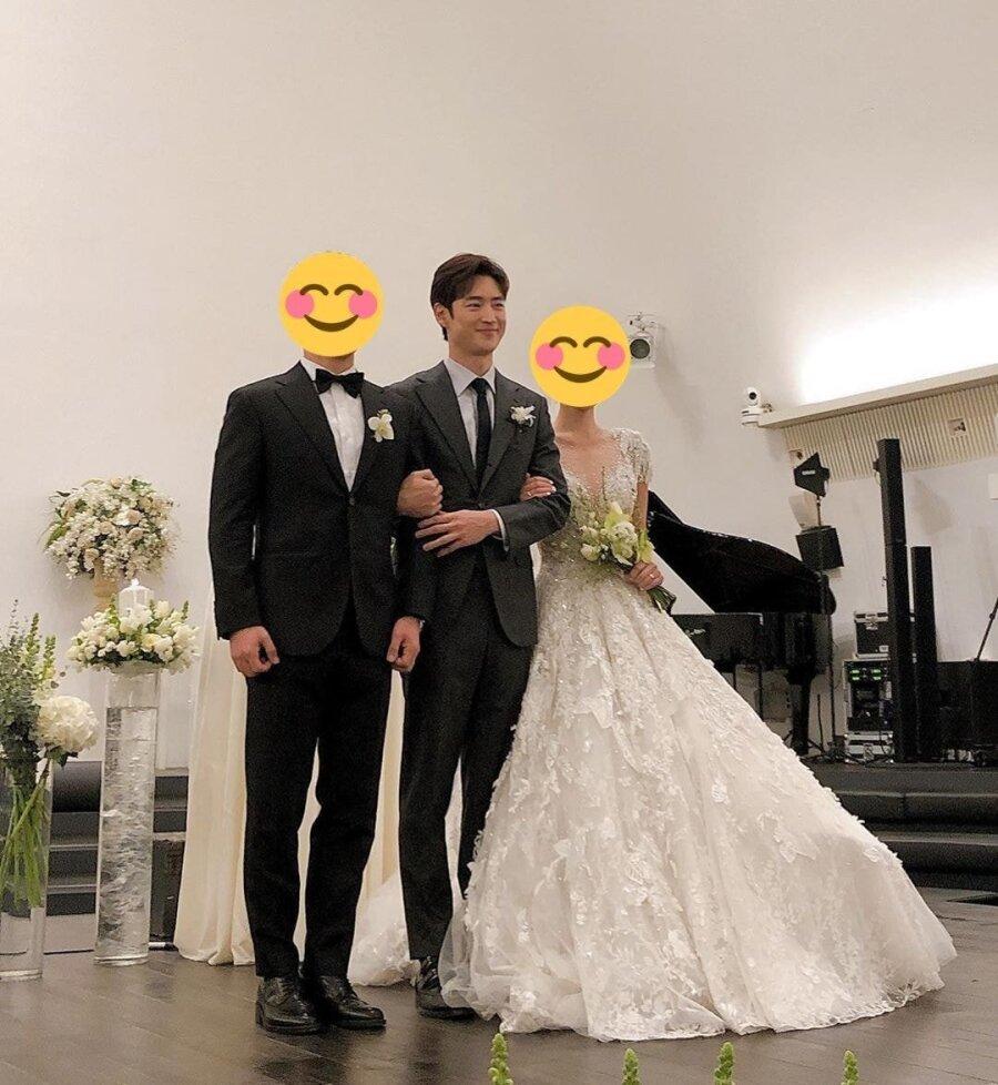 俳優イ·ジェフンの友達の結婚式場の写真JPG