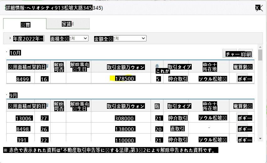 松坡ヘリオシティが17億台に下落