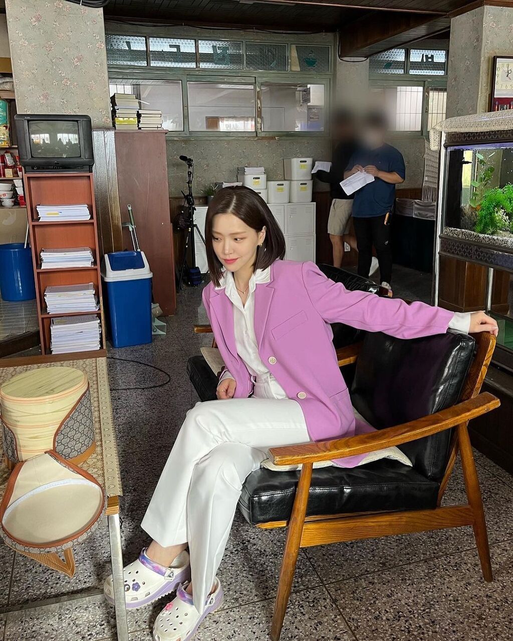 千ウォンの弁護士ペク·ミリ役の俳優キム·ジウン