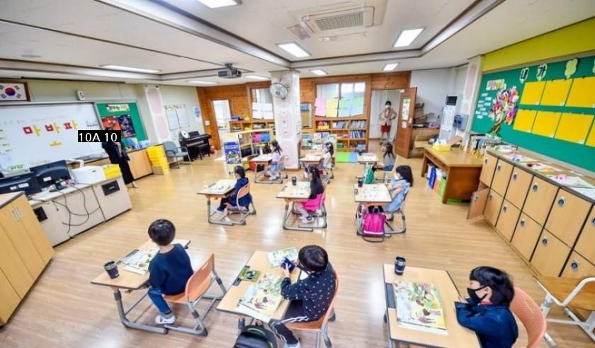 小学校1年生の教室の近況