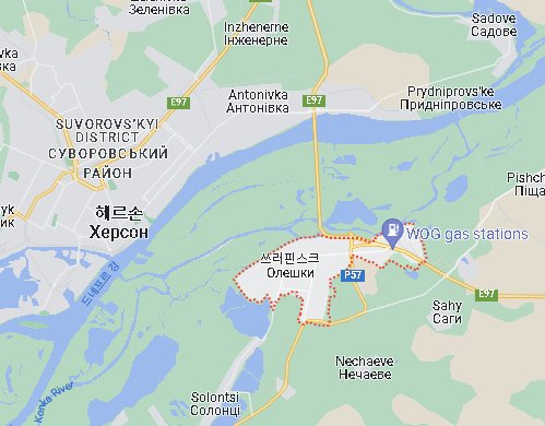 러시아가 드니프르강 방어선마저 포기했네요