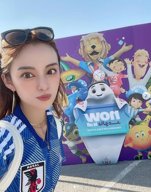 W杯日本最大の人気女