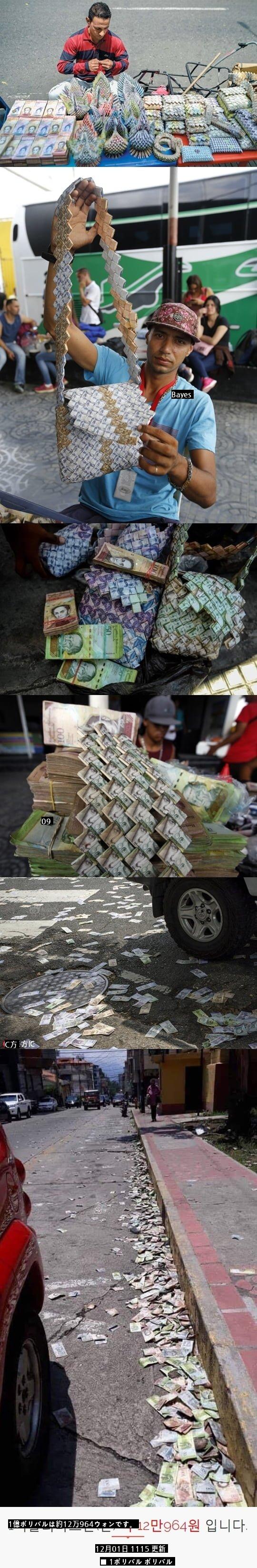 ベネズエラ通貨価値の近況 コjpg