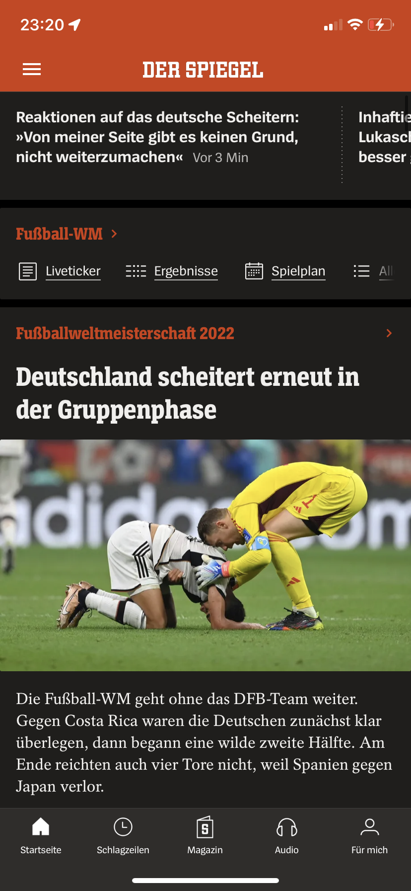 독일 현지 언론 반응