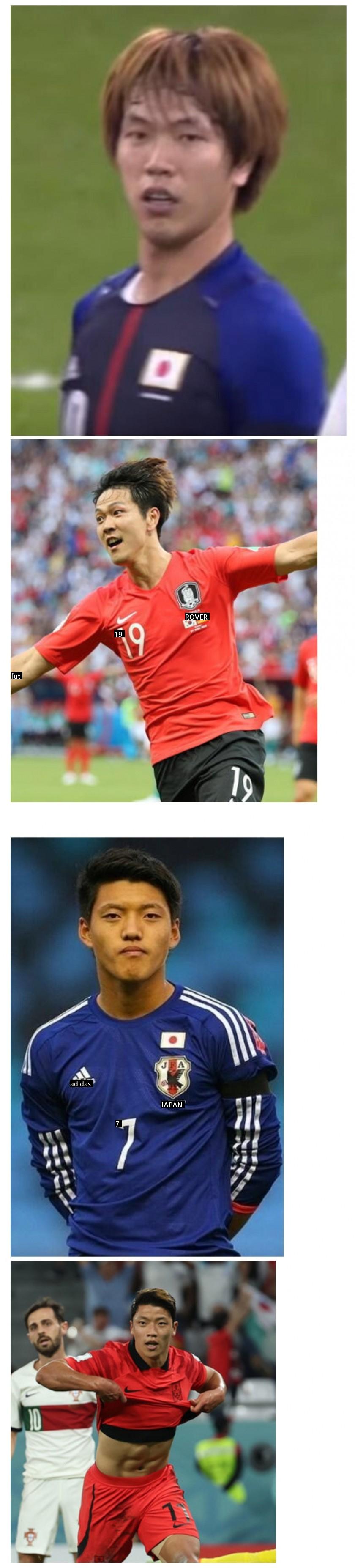 韓国、日本選手共有疑惑