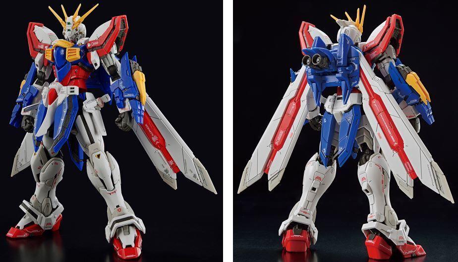 バンダイの真心がこもったプラモデル RG ゴッドガンダム