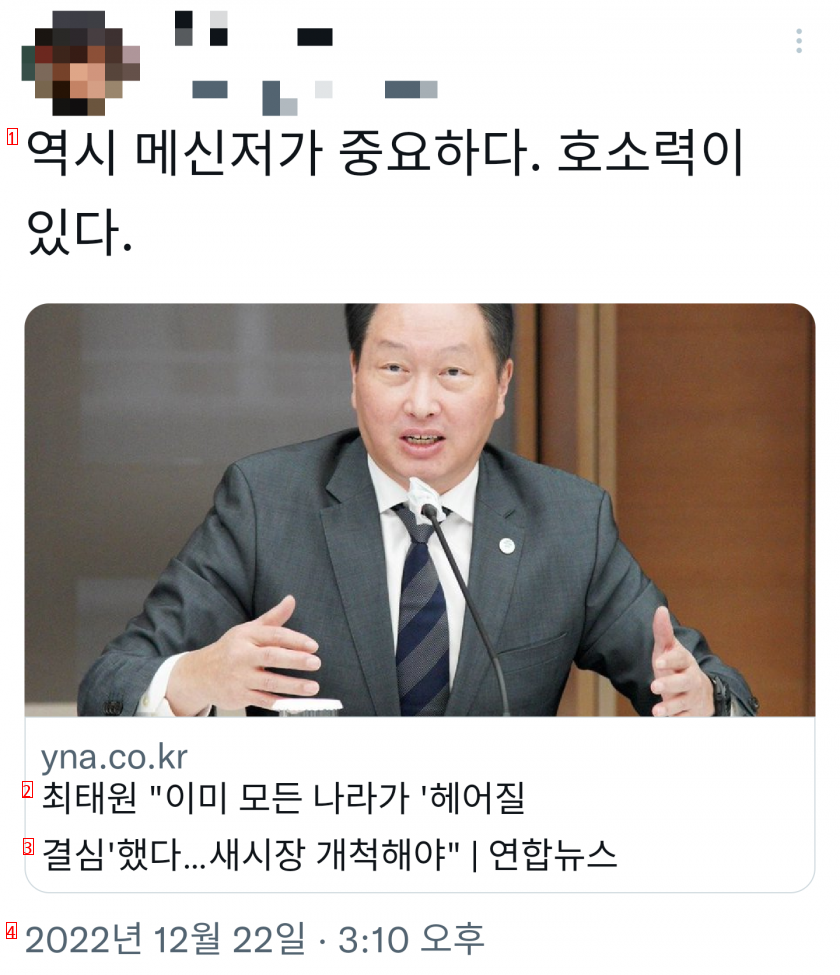 위험한 비유를 해버린 SK 최태원 회장