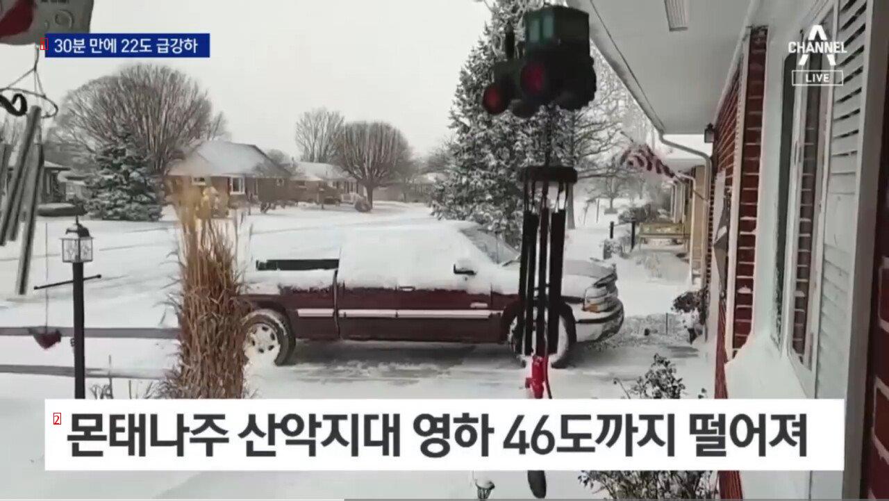 アメリカの天気の近況