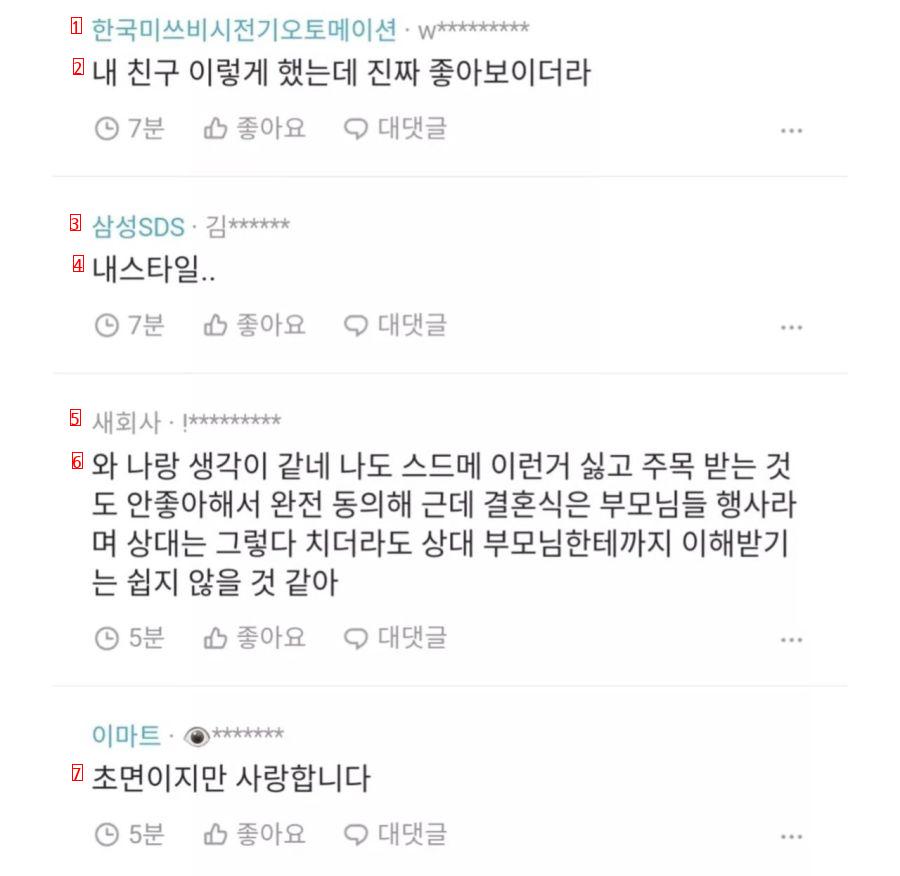 삼성전자 다니는 30대 여자가 꿈꾸는 결혼