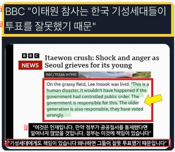 외국에서보는  이태원사태  원인