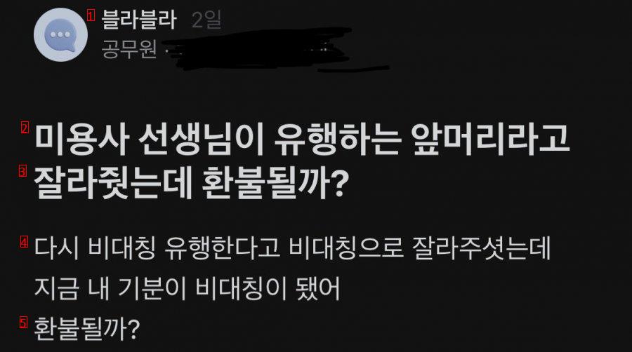 최신 유행 스타일로 머리 자른 블라인. jpg