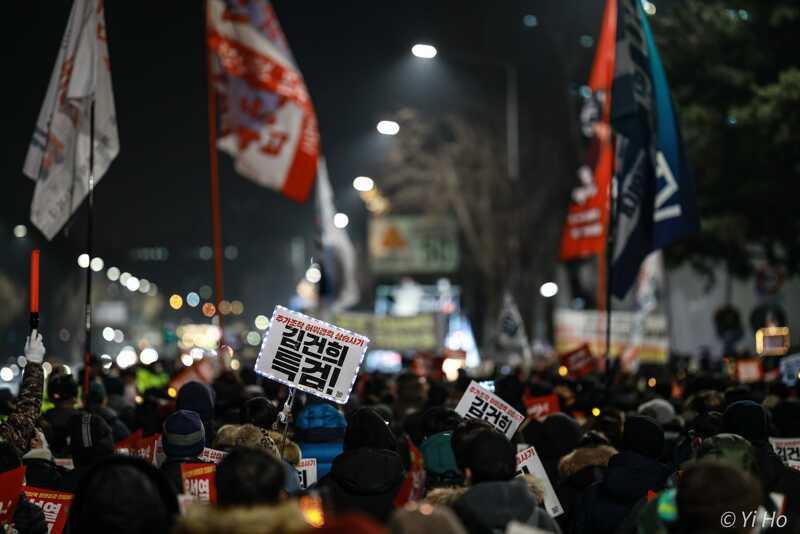 재업] 어제자 촛불집회 사진