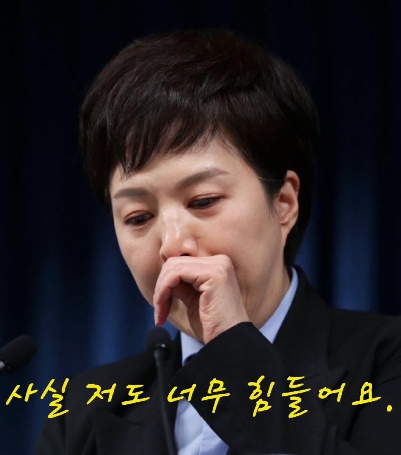 김은혜 윤석열 쉴드 기자회견