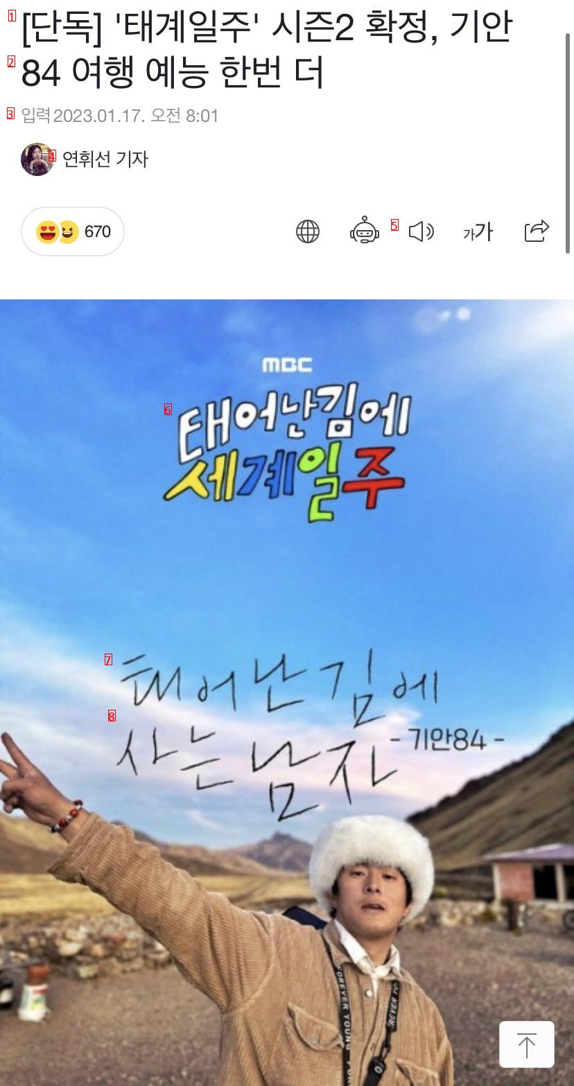 기안84 태어난김에 세계일주 시즌2 확정