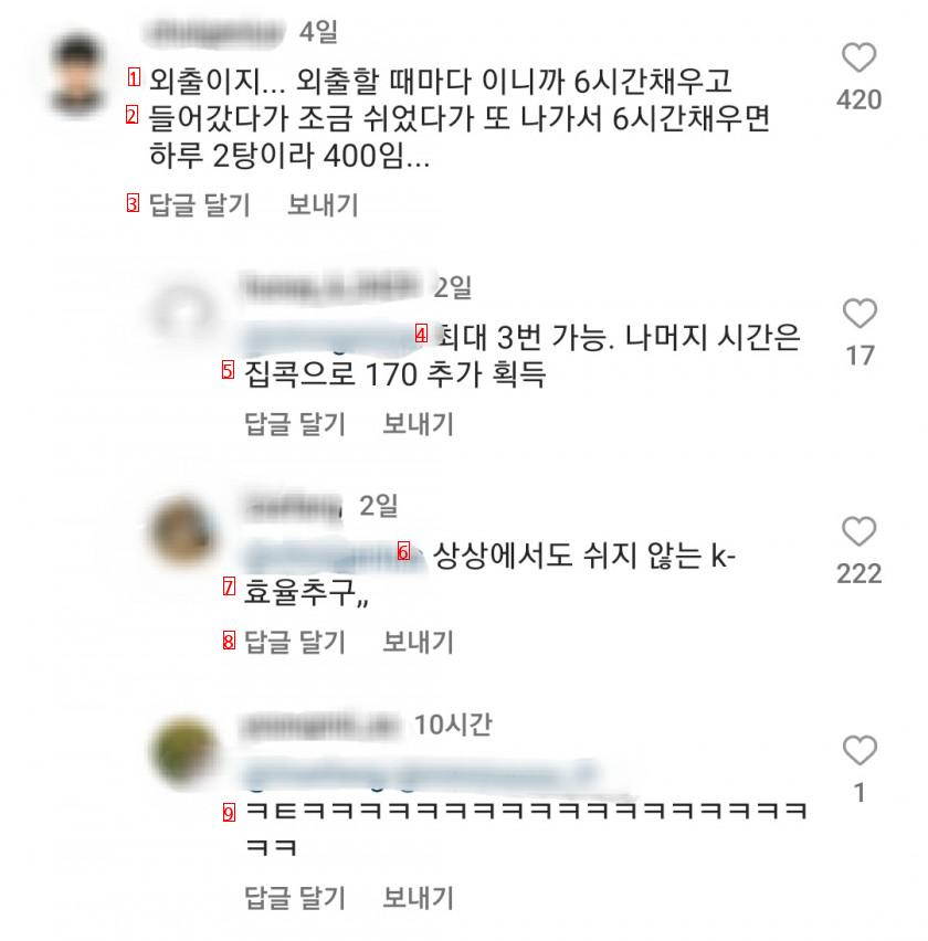 외출하고 200받기 vs 집콕하고 170받기