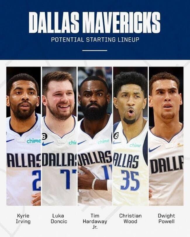 [NBA] 새로운 댈러스 매버릭스 라인업...jpg
