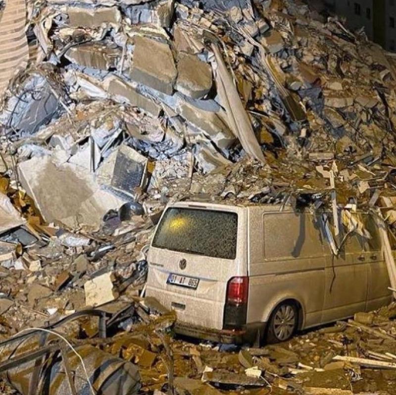 テュルキエターキ地震の現状写真