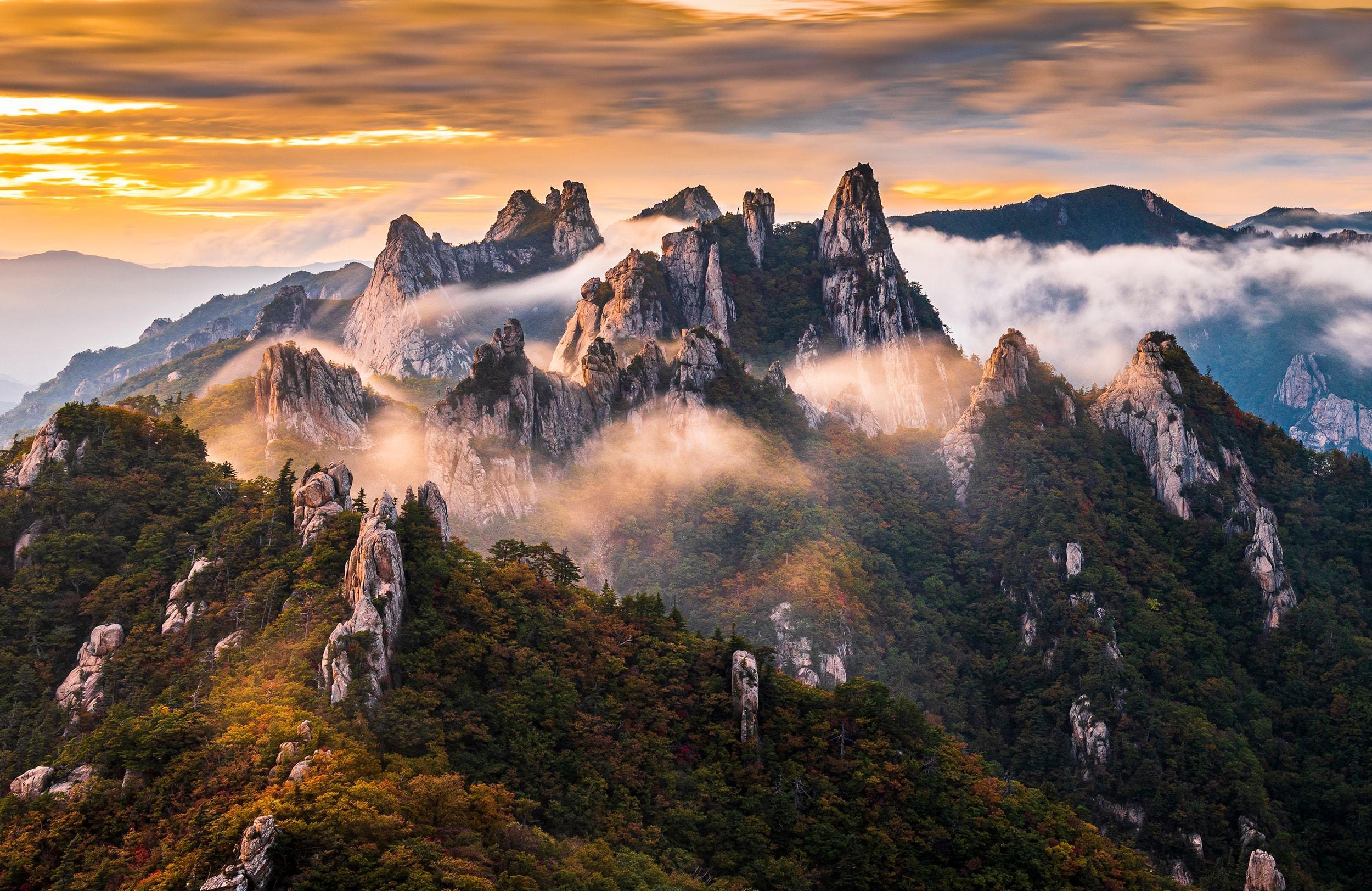 国立公園公団が直接選んだ韓国で一番登山が難しい山。