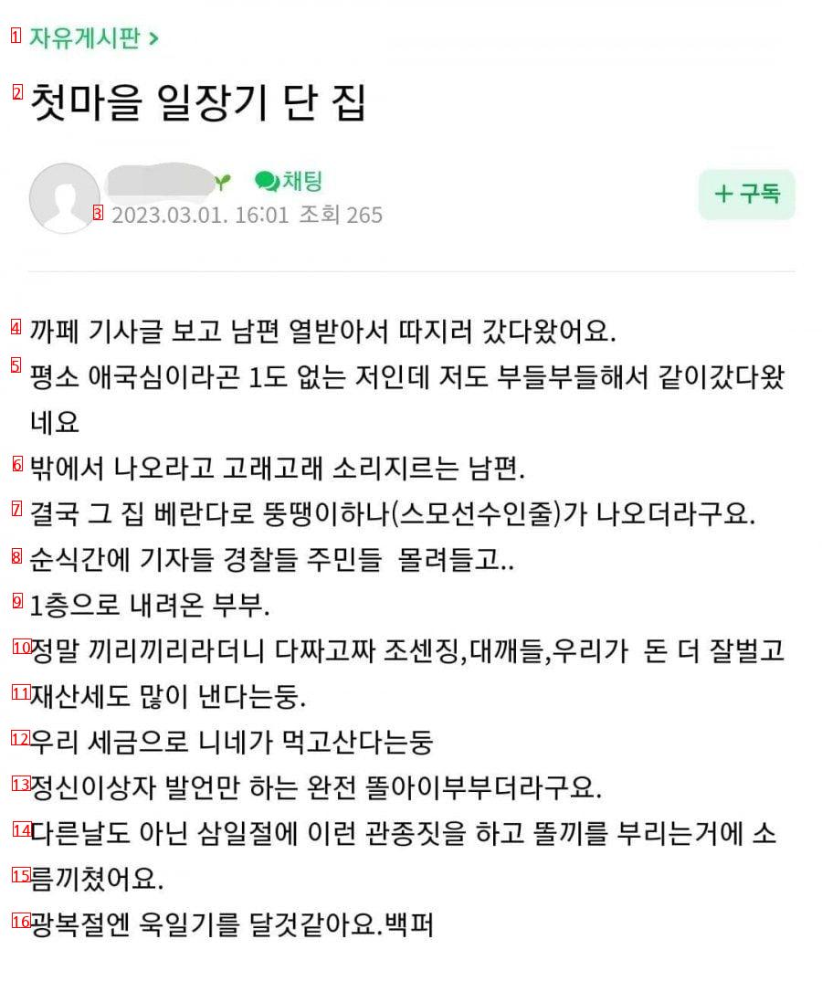 3.1절에 일장기 달았다는 집 근황 ㄷㄷㄷㄷ..JPG