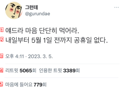 現在、会社員を号泣させているというツイート。