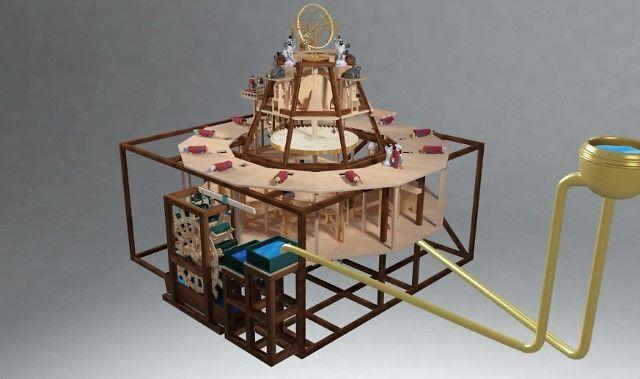 600年前にウォルクル級の自動機械式水時計を作り出した造船