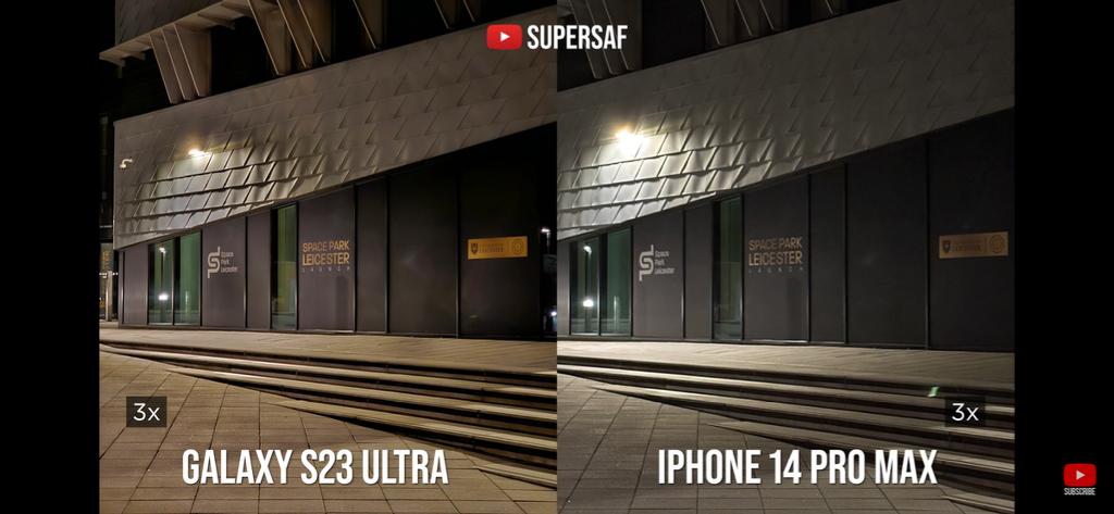 갤럭시 S23 울트라 vs 아이폰 14 Max Pro 사진 색감차이