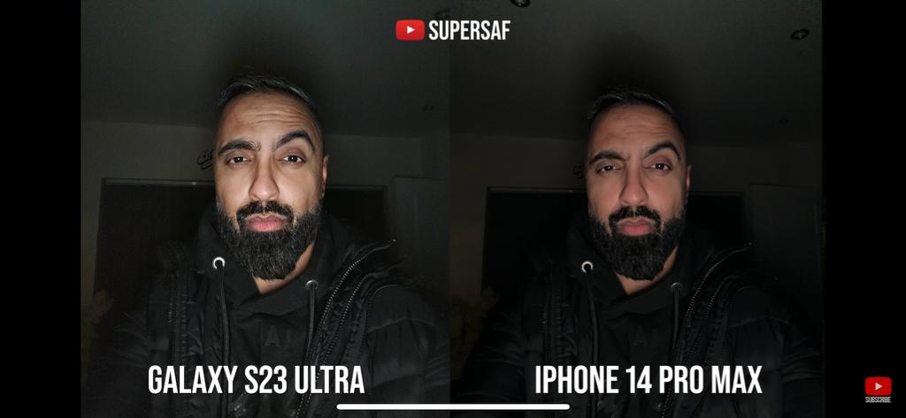 Galaxy S23 ウルトラ vs iPhone 14 Max Pro 写真の色味の違い