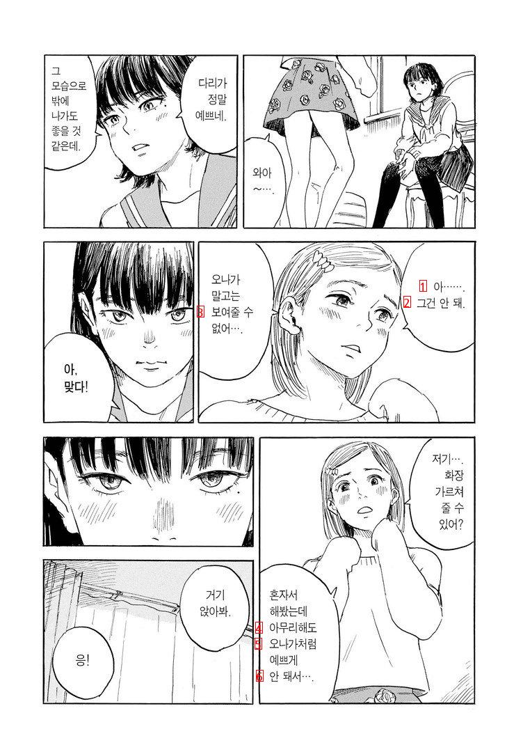 결말 엔딩이 찝찝한 manhwa.