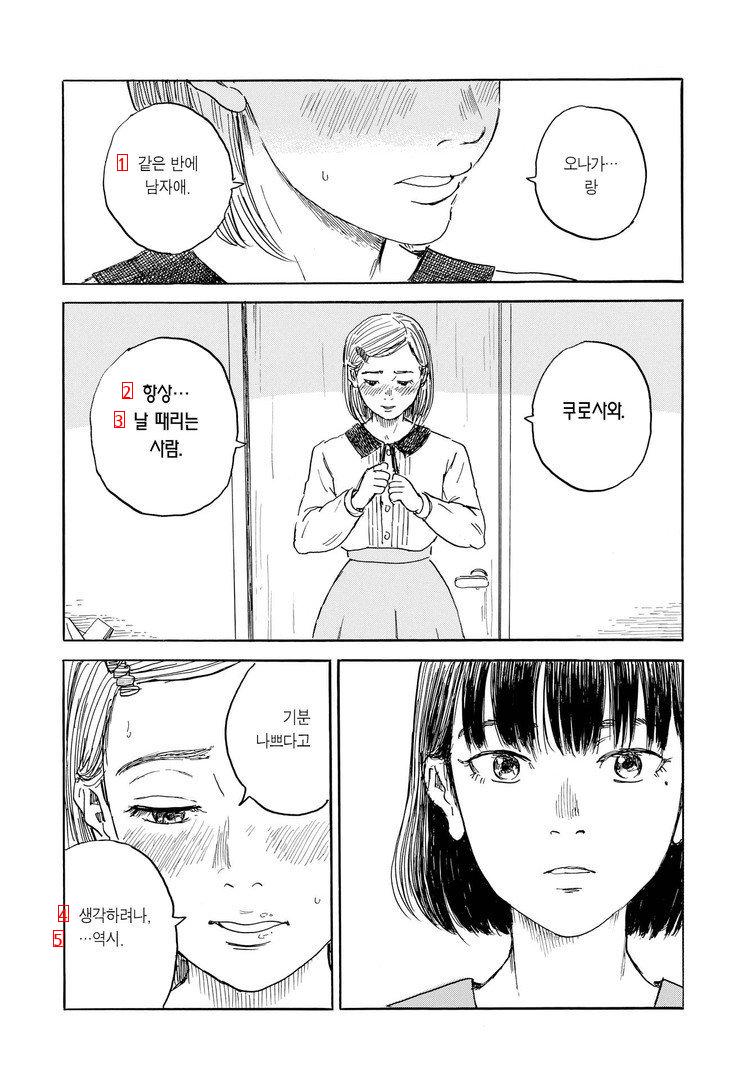 결말 엔딩이 찝찝한 manhwa.