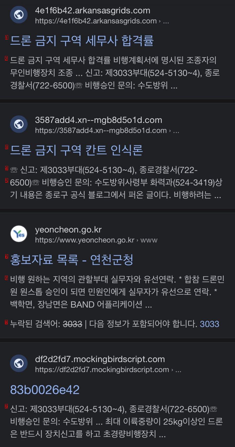 서울 4대문 성곽 드론비행 경찰 신고 후기(?)