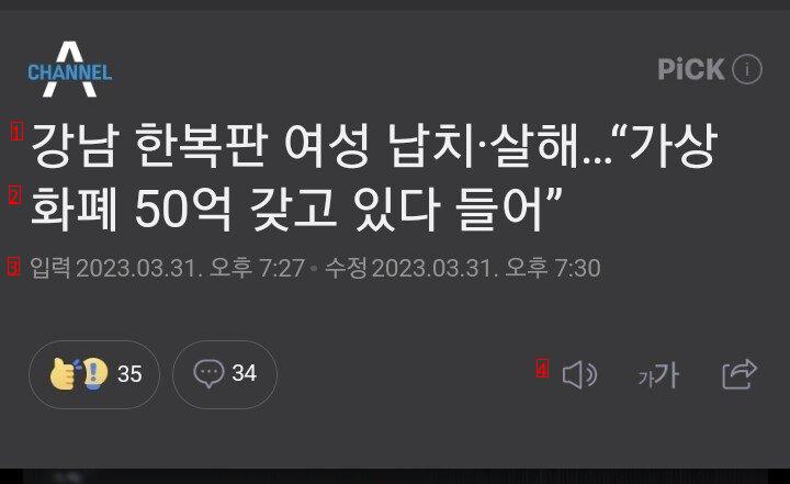 한복판 여성 납치후 살해 """"가상화폐 50억 갖고있다 들어"""". jpg